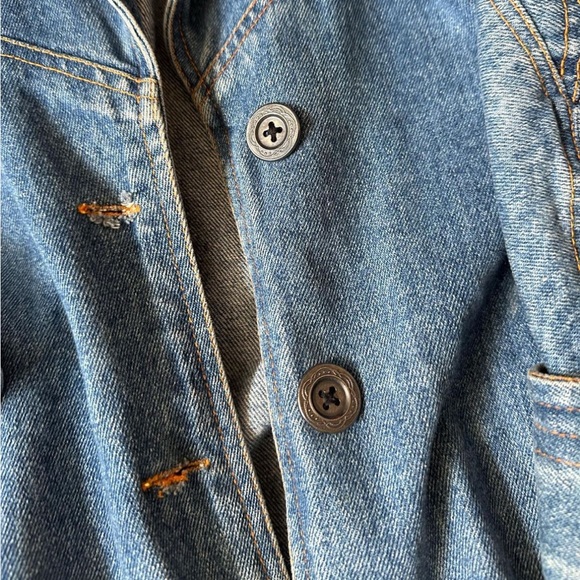 Vintage denim coat/ blazer - Picture 3 of 5